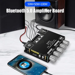 C50L/C100L/ZK-MT21 50Wx2+100W 2.1CH Bluetooth 5.0 Amplifier Board Hifi Subwoofer Audio Stereo Amplifier Board Bass AMP AUX input