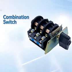 HZ3-133 134 reversing switch combination switch 3KW motor reversing positive and reverse switch copper parts
