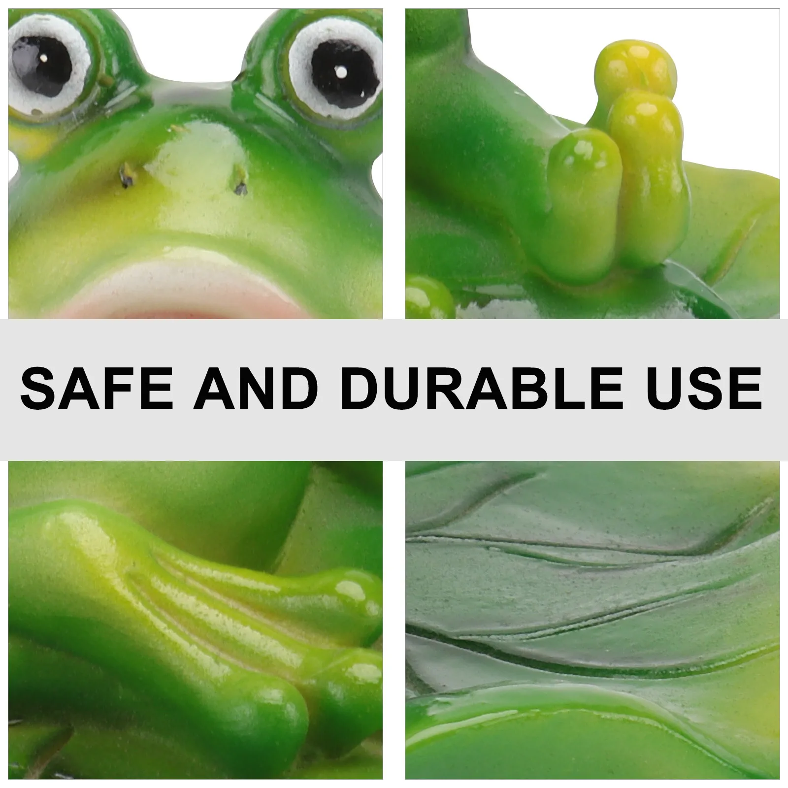 

1Pcs Floating Frog Resin Decorative Statue Creative Meditation Ornament for Garden Pond Aquarium Meditation Statue