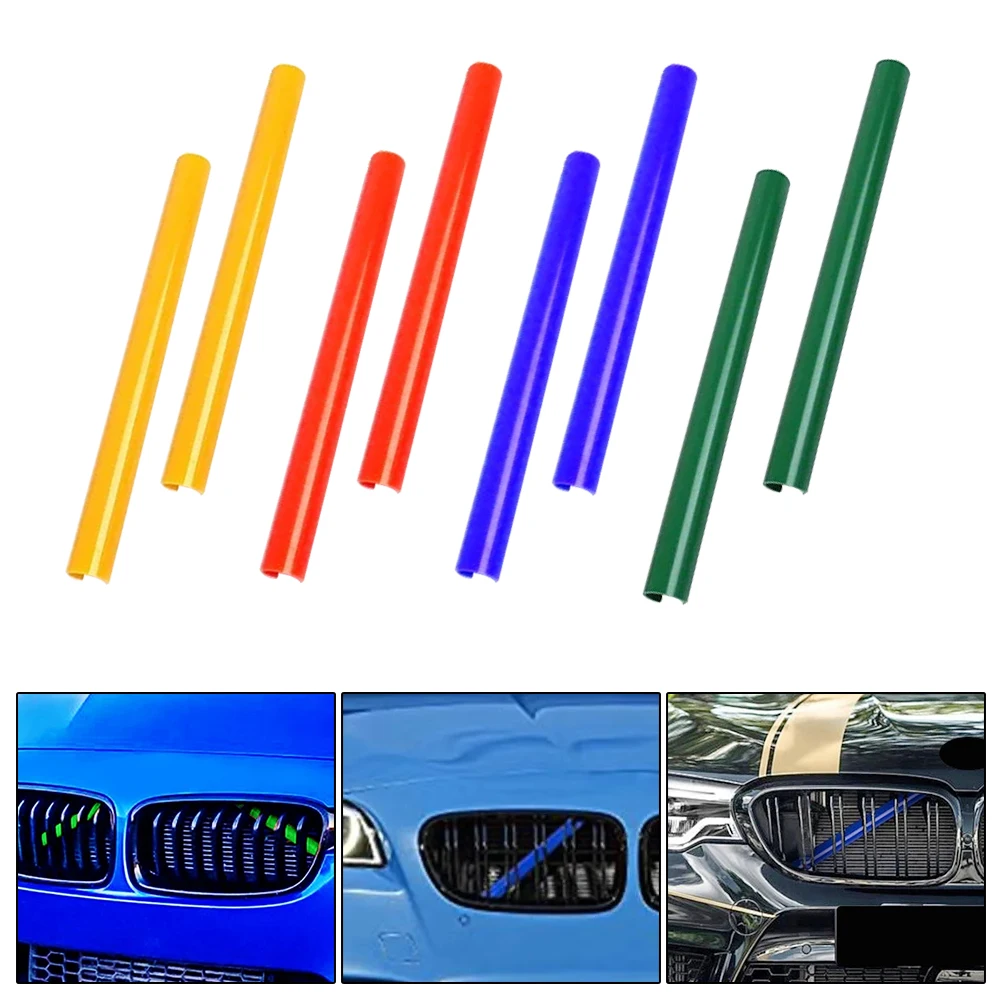 

2 Pcs Front Grille Trim Strips For BMW 1 2 3 4 Series F30 F31 F32 F34 F35 F36 G20 G21 F20 F21 F22 Front Kidney Grilles V Brace