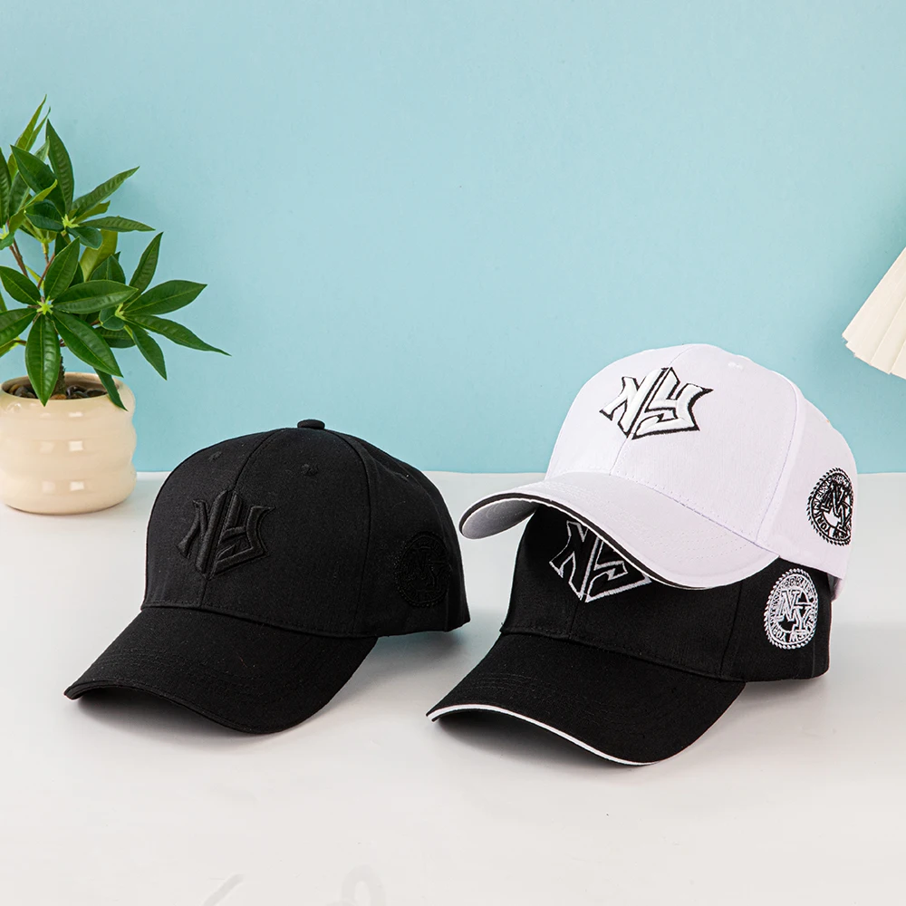 قطعة واحدة من قبعة بيسبول للجنسين مع شعار ونجوم نيويورك المطرزة - قبعة خفيفة الوزن، قابلة للتمدد لإبزيم خارجي قابل للتعديل #3