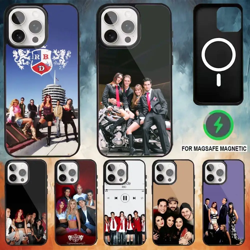 

RBD REBELDE V Phone Case For iPhone17,16,15,14,13,12,11 Plus,Pro Max Magnetic For Magsafe Wireless Charging