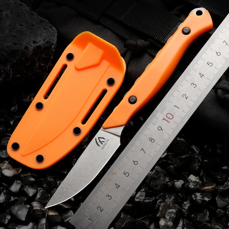 

High quality CPM-154 steel fixed blade wilderness Bowie knives hiking hunting knife battle rescue knife men's toy