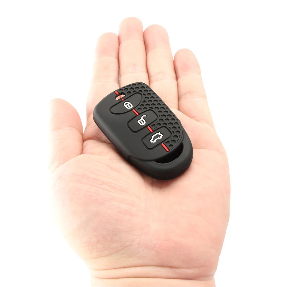 2 3 أزرار سيارة مفتاح بعيد قذيفة فوب غطاء لشركة هيونداي كيا توكسون سوناتا سانتا في كارينز 2007 2008 2009 2010 2011 #3