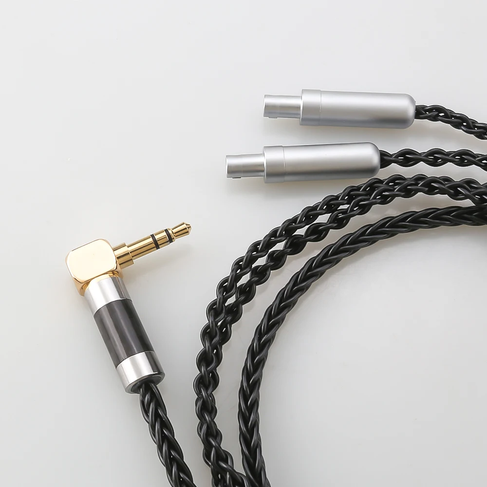 Sennheiser hd800 hd800s hd820s hd820 enigma acoustics dharmad1000用8コアヘッドフォンケーブル