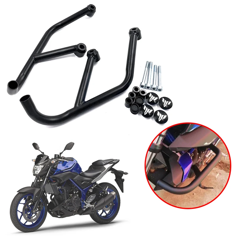 2023 New MT25 MT03 Motorcycle Engine Protetive Guard Crash Bar Protector Fit For YAMAHA MT-25 MT-03 2015-2022 MT 03 Accessories