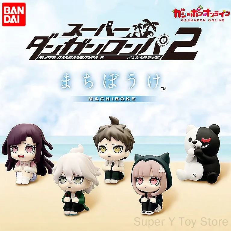 Оригинальная фигурка Gashapon Bandai Danganronpa 2: Комаэда Нагито, Хината Хаджиме — коллекционная модель аниме-персонажей, украшение для рабочего стола