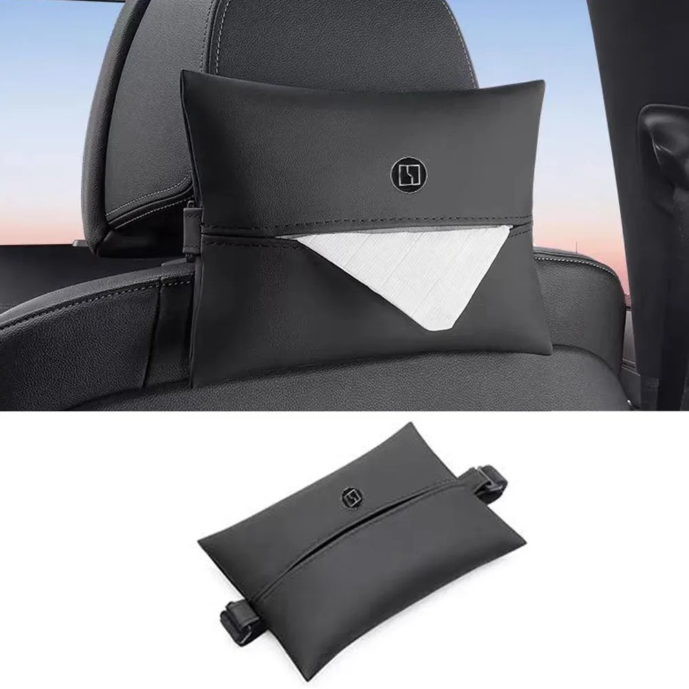

Fit For ZEEKR 9X 2025 2026 Car Tissue Box Car Tissue Bag High-end Car Drawer Paper Box