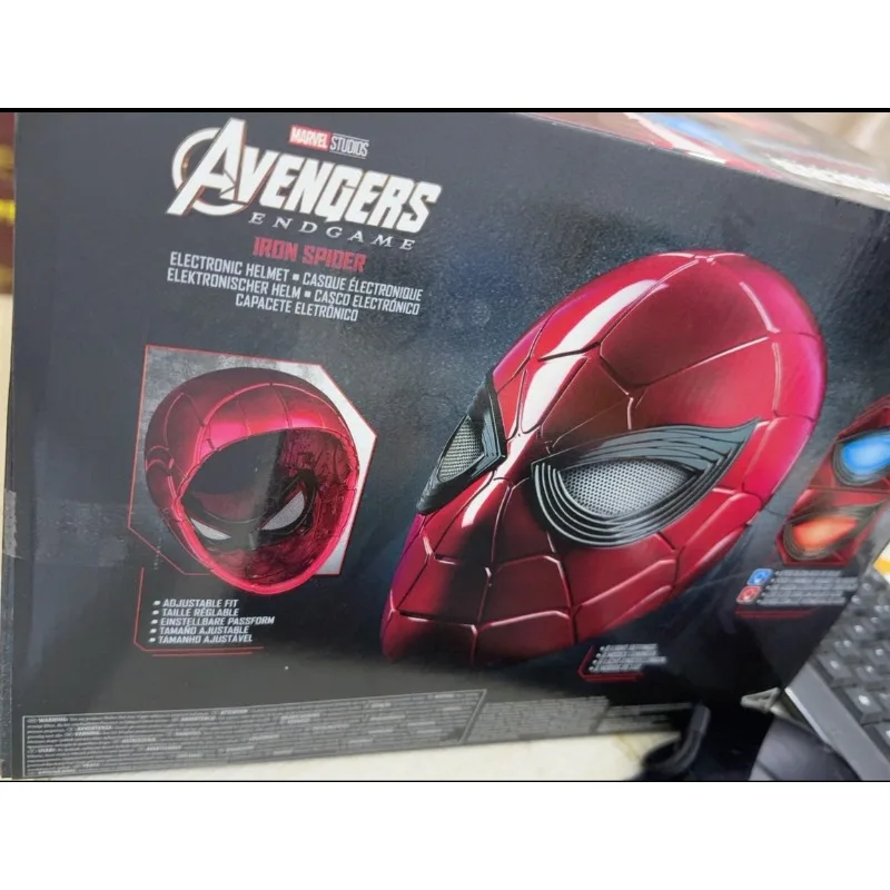 

Новая оригинальная электронная фигурка-шлем Hasbro Marvel Legend Series AVENGERS ENDGAME IRON SPIDER, коллекционная модель, подарок