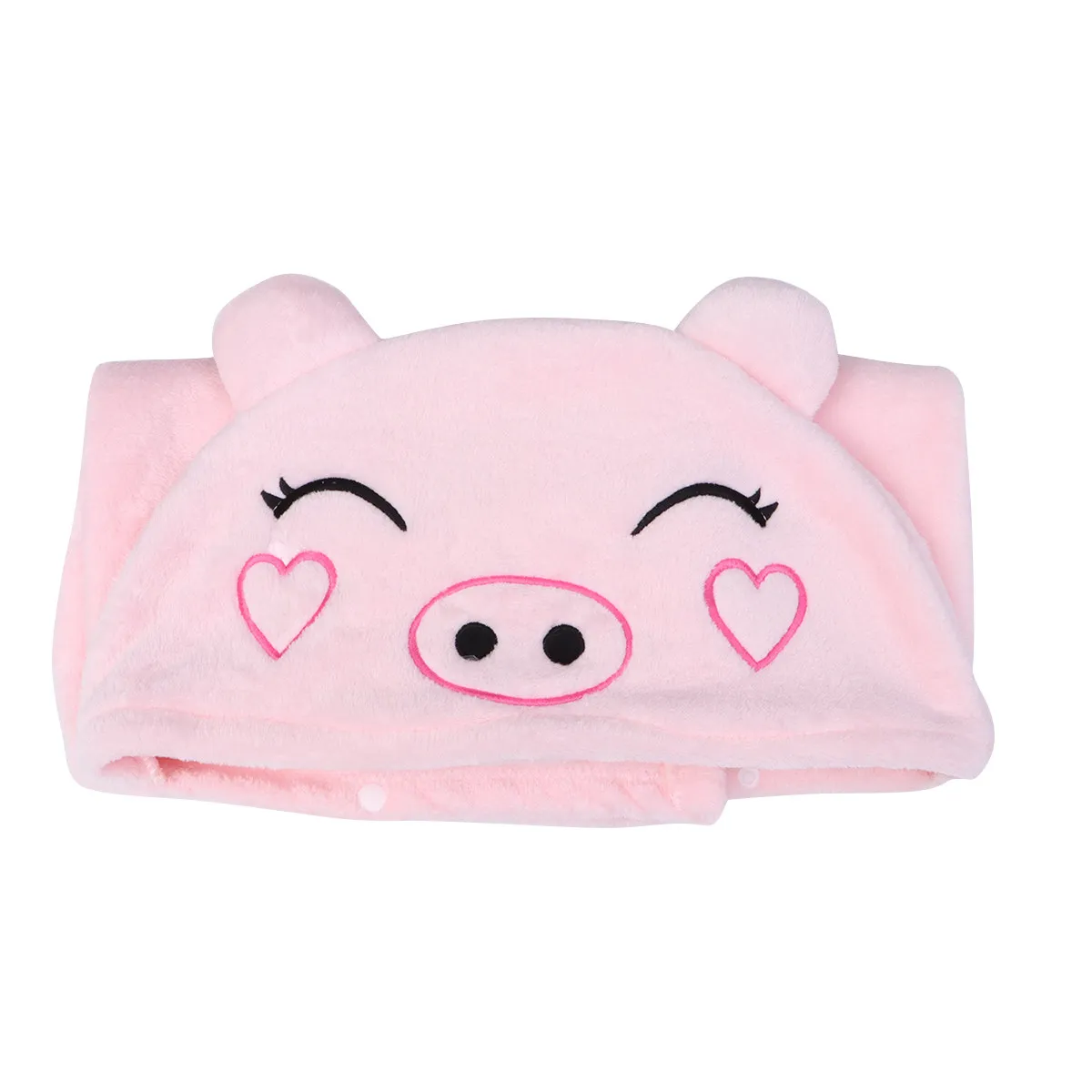 漫画の子豚のマント子供用洗濯機で洗えるソフト帯電防止かわいい子供ギフトベビーシャワープレゼント子供ブランケット