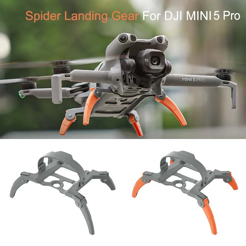 FÜR DJI MINI 5 Pro Fahrwerk Erhöhte Spider Gears Extensions Unterstützung Bein Schutz für DJI Mini 5 Pro Drone Zubehör
