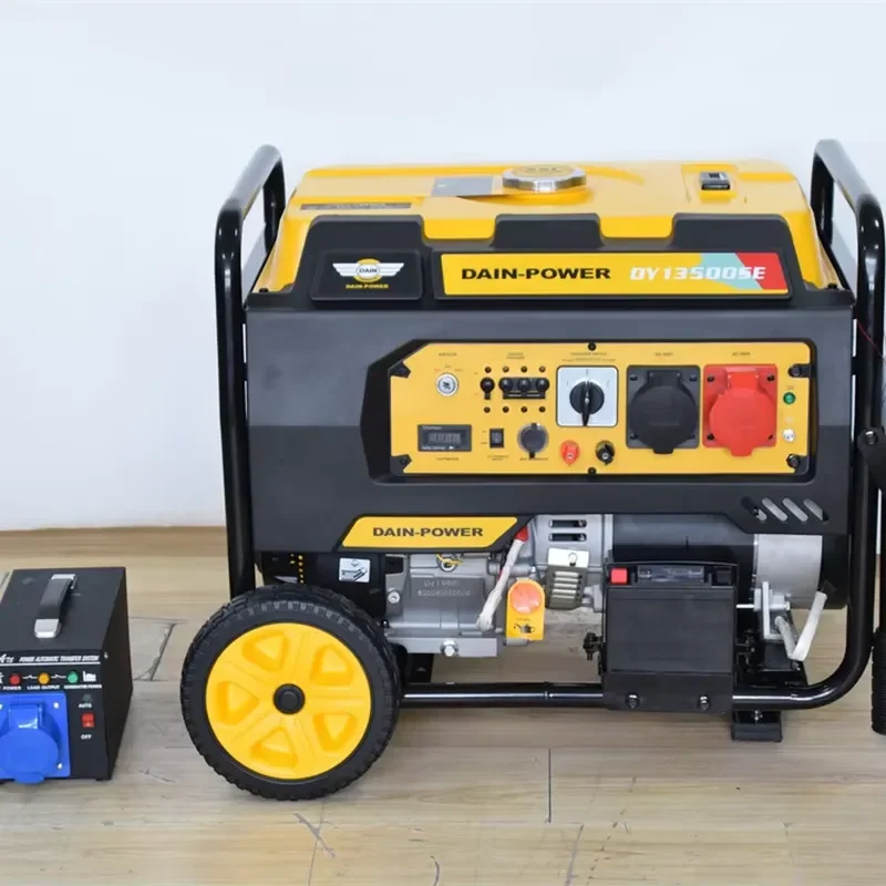 for 10KW Portable Generator with Electric Start and ATS for Home Use Backup Power Supply