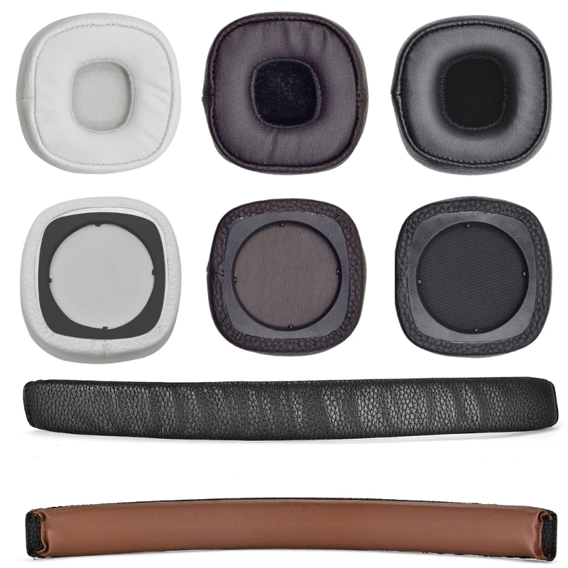 認定イヤーパッドスポンジイヤーマフヘッドビームメジャー 3 ヘッドフォン分離ノイズカバーヘッドバンドイヤーパッド修理部品