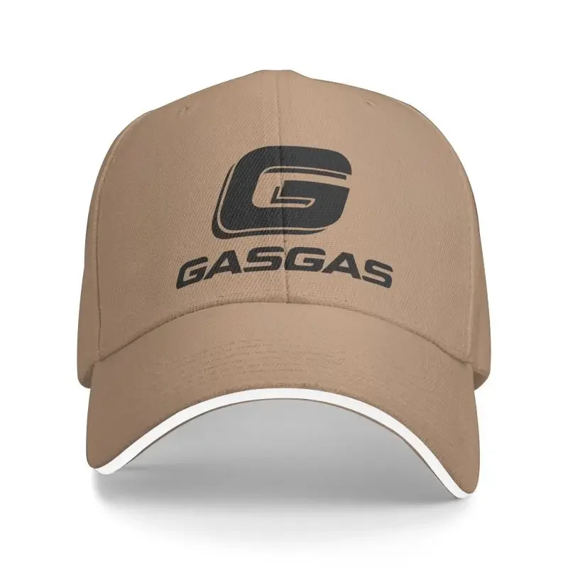 Custom GasGas Logo Baseball Cap Men Women Adjustable Spanish Motorcycle Dad Hat Outdoor Adjustable Hat for Sun Protection