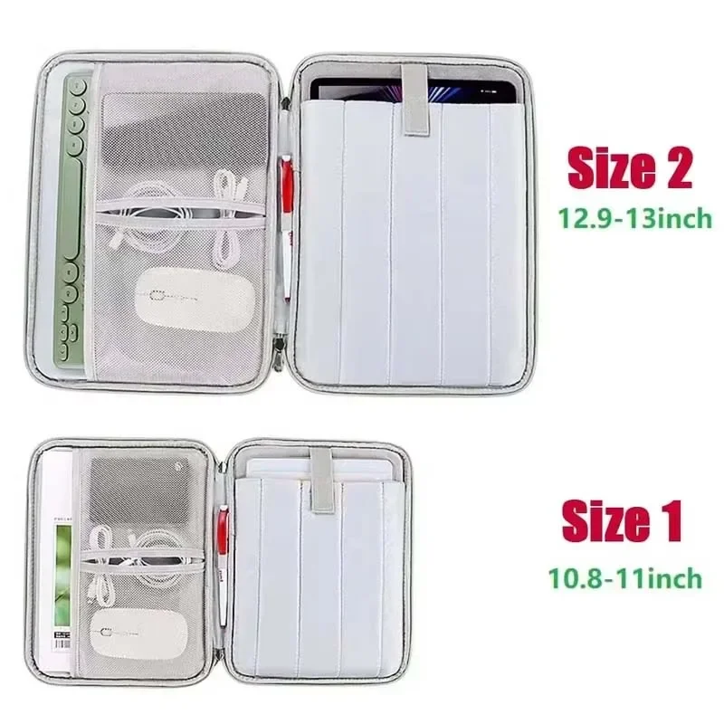 Tablet Storage Bag for Alldocube iPlay 70 50 Pro 70S 60S 50S 60 Lite Waterproof Sleeve Handle Zip Pouch for Cable Mouse Keyoard
