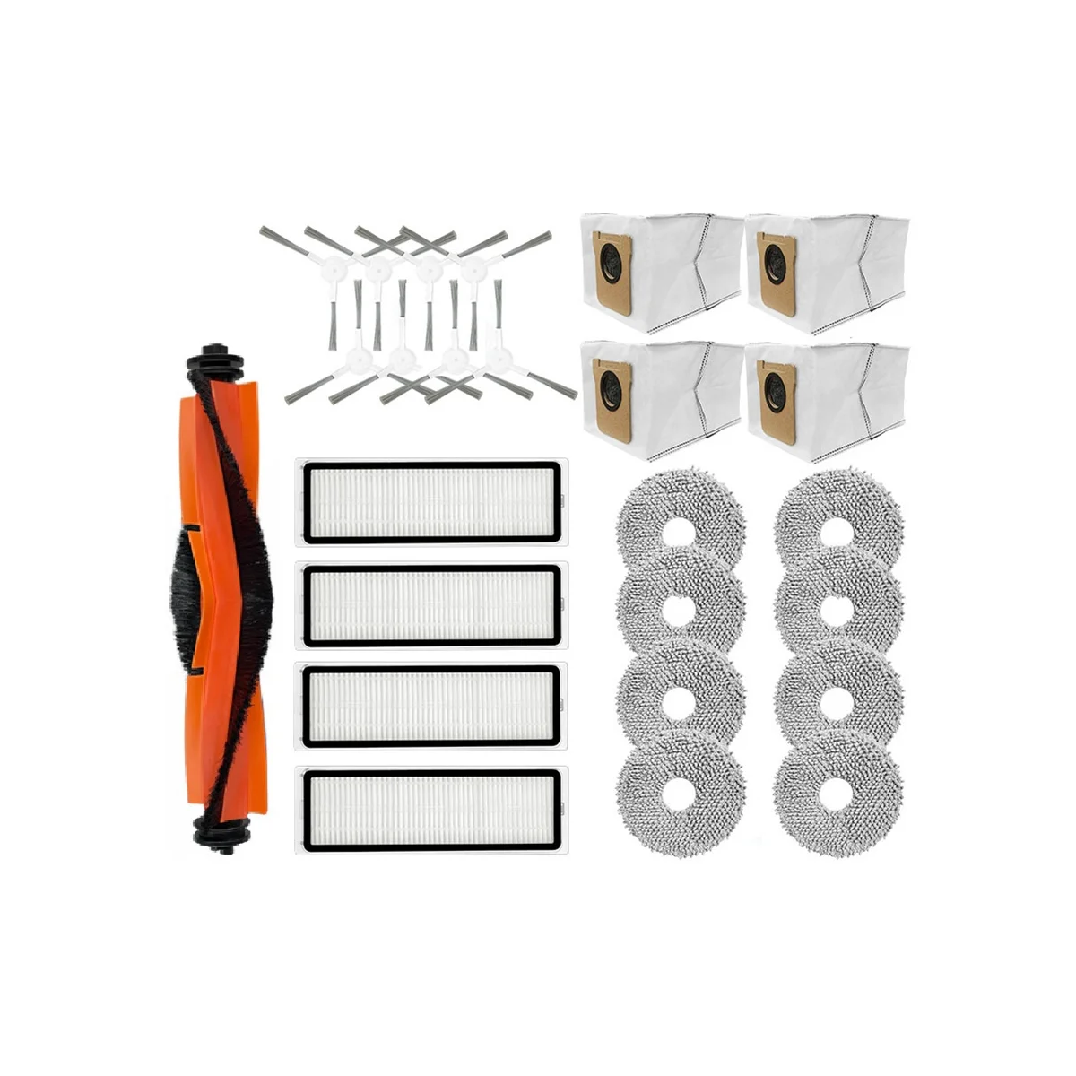 For Omni 2 / C102CN / Omni 1S / B116 Robot Vacuums Hepa Filter Mop Cloths Dust Bag Accessories