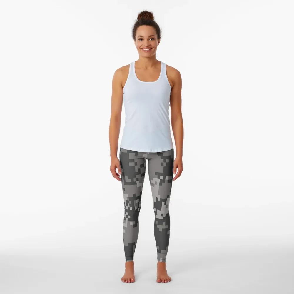 Digital Camo - Stone Leggings Women sportwear workout shorts gym top Womens Leggings