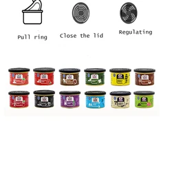 Car Air Freshener:   New car Scent | Organic Cans | Odor Eliminator Essential | Long-Lasting | Strong Fragrance | For Home