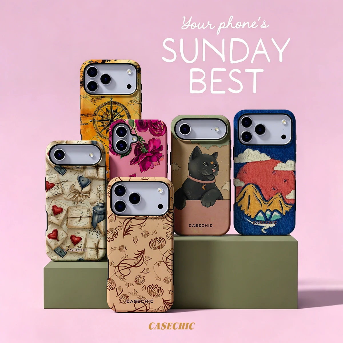 Vintage Lotus Case for Samsung Galaxy S26 S25 S24 S23 Ultra Drop Resistant Glossy Dual-Layer Cover CaseChic