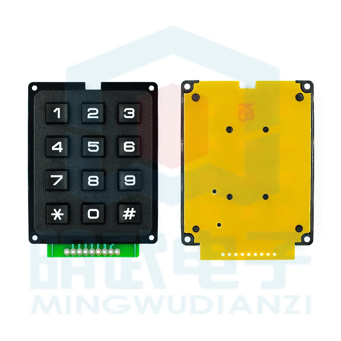 MCU Keyboard Matrix 3*4/3X4 12 Keys Module