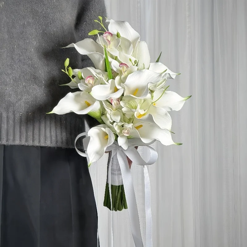 bridal-wedding-bouquet-certificate-simulation-flower-calla-lily-bouquet-korean-smart-floral-soft-decoration-ornament