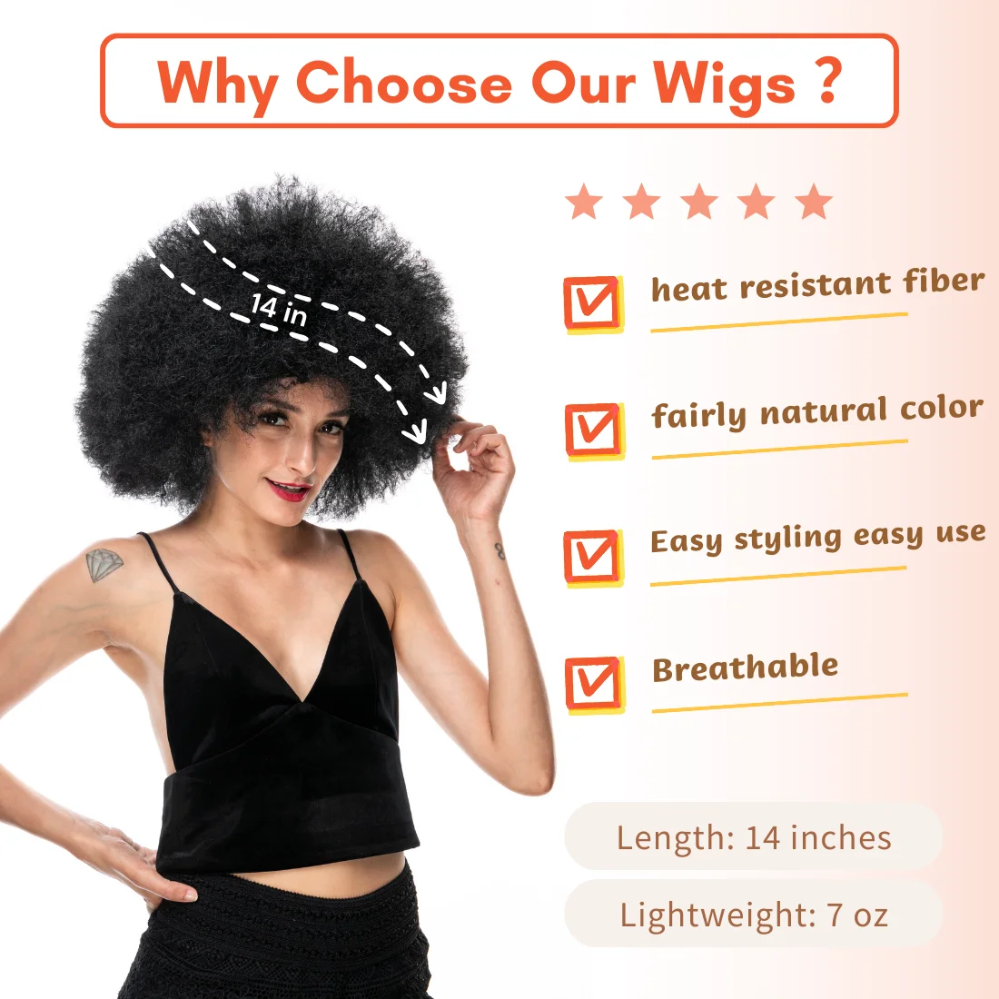 Afro Clown Cosplay Wigs for Women Black Cap Big Top Football Fans Wigs Halloween Adults Unisex Synthetic Hair Black Men Curly