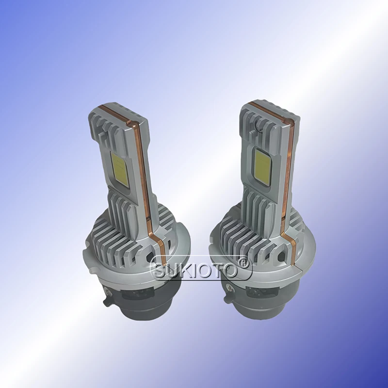 

1 комплект SUKIOTO JAPANESE Upgrade 6000K D2S светодиодная лампа D2R 30000LM 110 Вт Plug and Play дальнего ближнего света D4R D4S светодиодные фары автомобильные лампы