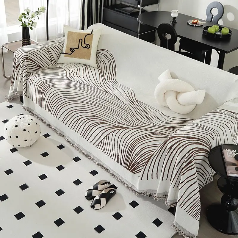 Sofa Towel Full Cover, Simple Sofa Cushion Cover, Blanket All Inclusive, Universal Cover Towel, All Season Universal Sofa Cover