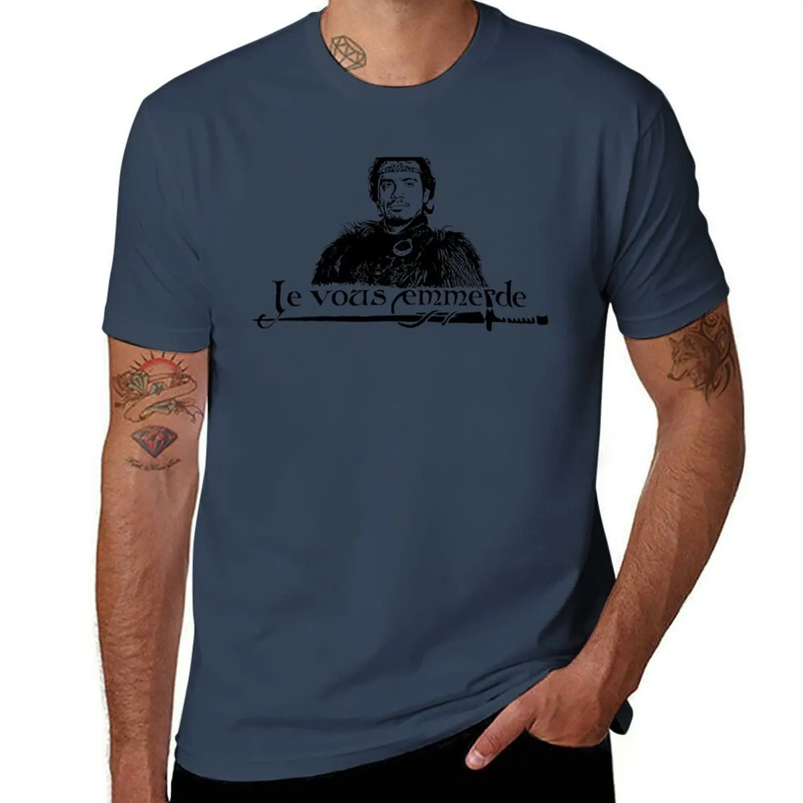 

King arthur T-Shirt t shirt man luxury man t shirts for men casual T-Shirt