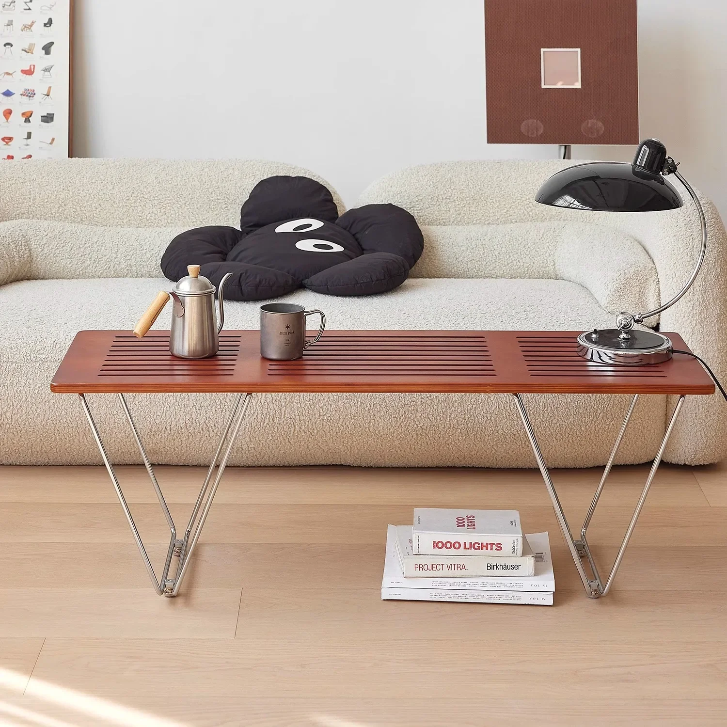 Modern and simple, hollow stool, sofa stool, shoe change stool, bench stool new