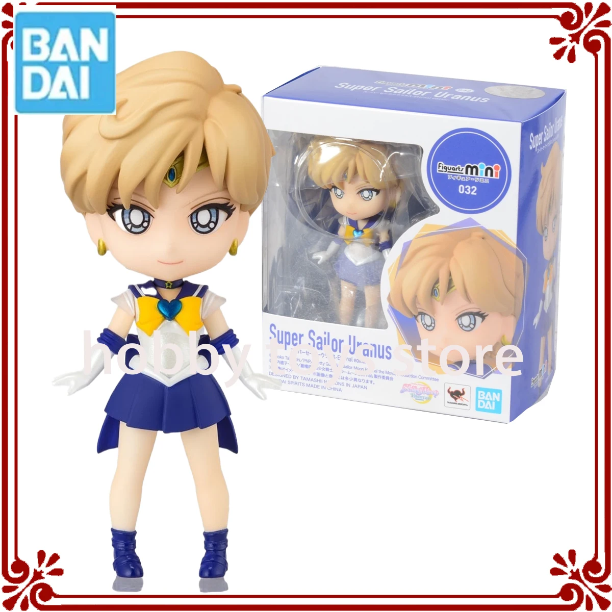 

Bandai OriginaL Figuarts Mini Tenoh Haruka Sailor Moon Q Version of Movable Animation Action Dolls Collection Boys Girl Gifts