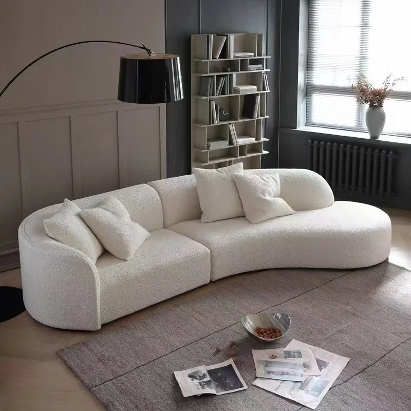 mItalian Modern High Quality Premium Luxury Modular Sofa Set Furniture Living Room Lounge Velvet Fabric Tufted Curved Sofas l