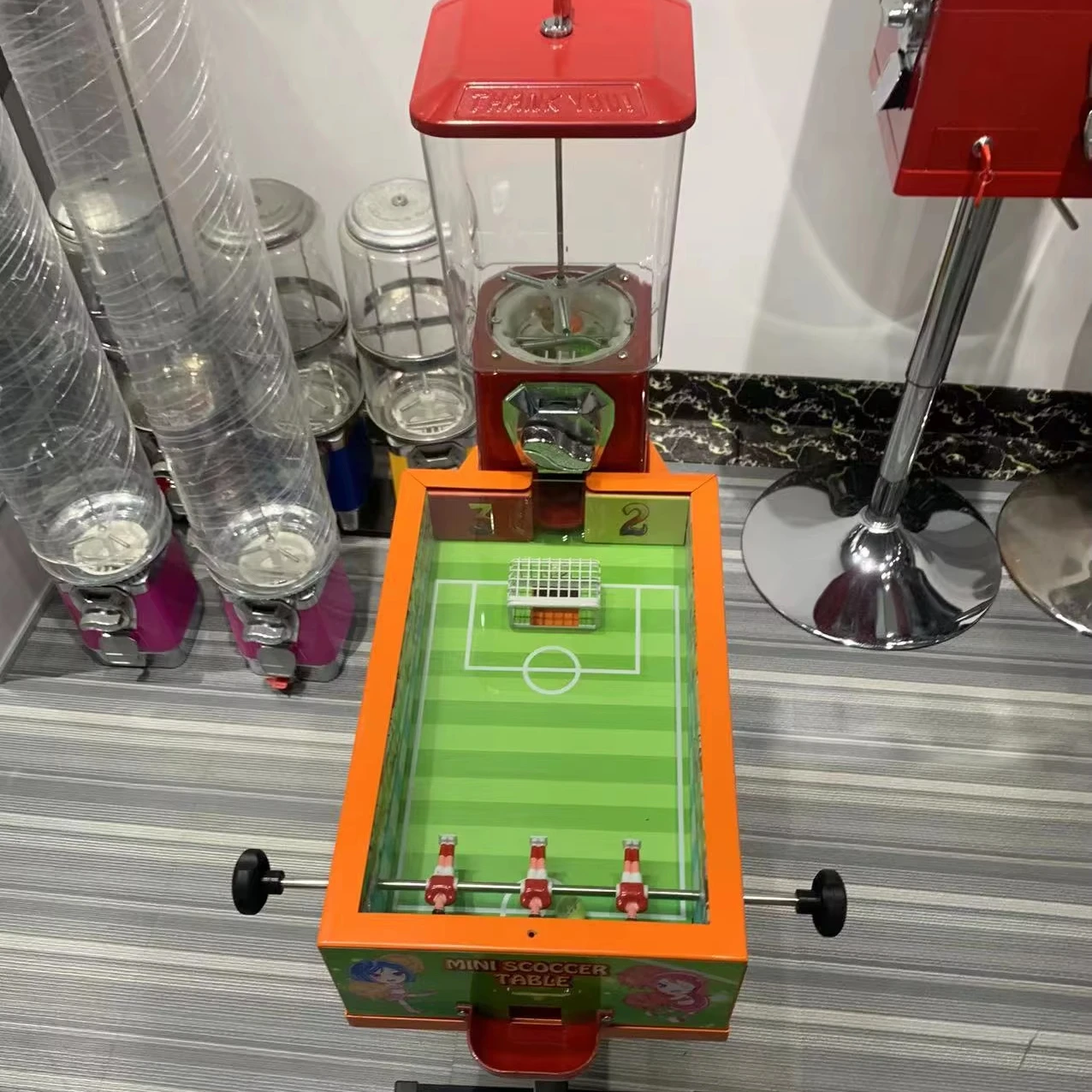 *Mini Single Player Soccer Vending Machine with Unique Design