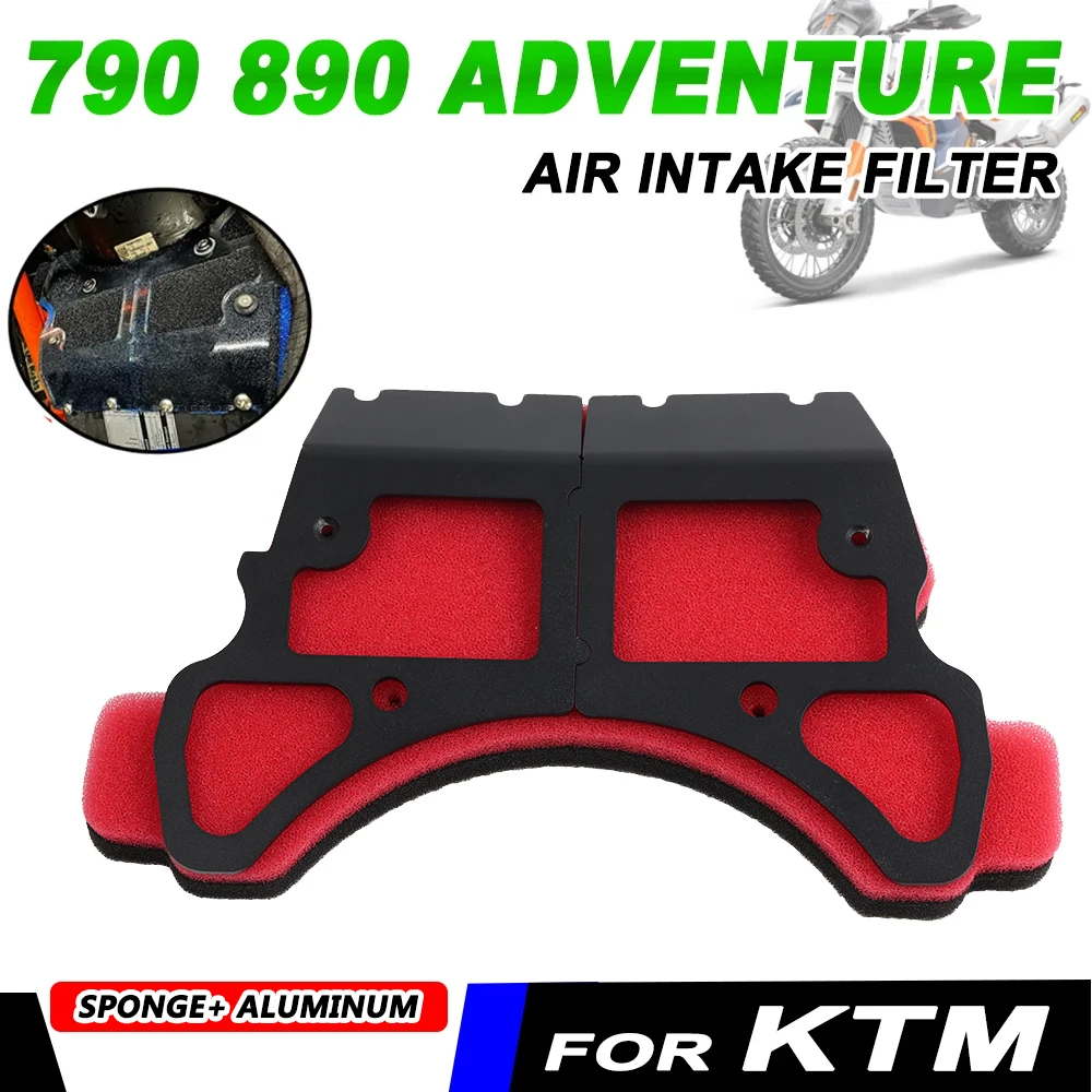 

For KTM 790 Adventure R S 890 ADV 790ADV 890ADV Motorcycle Accessories Air Intake Filter Cover Guard Protector Frame Cap Parts