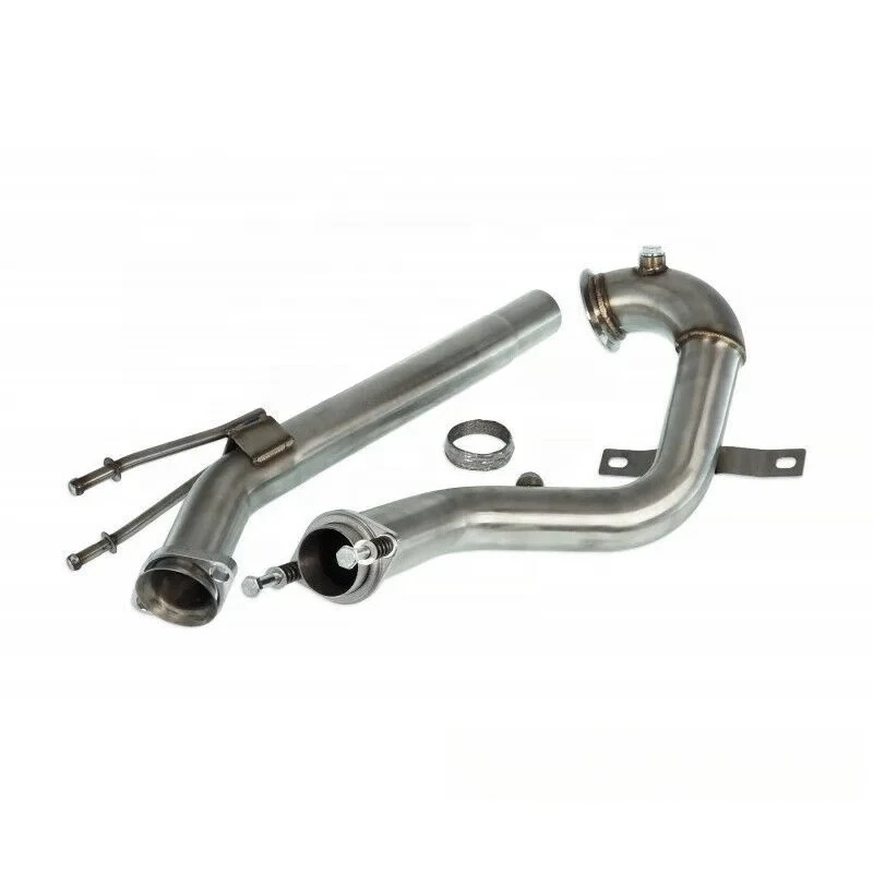 Stainless Steel DPF Exhaust Decat Downpipe by Pass for V W Polo 6R 1.4TSI