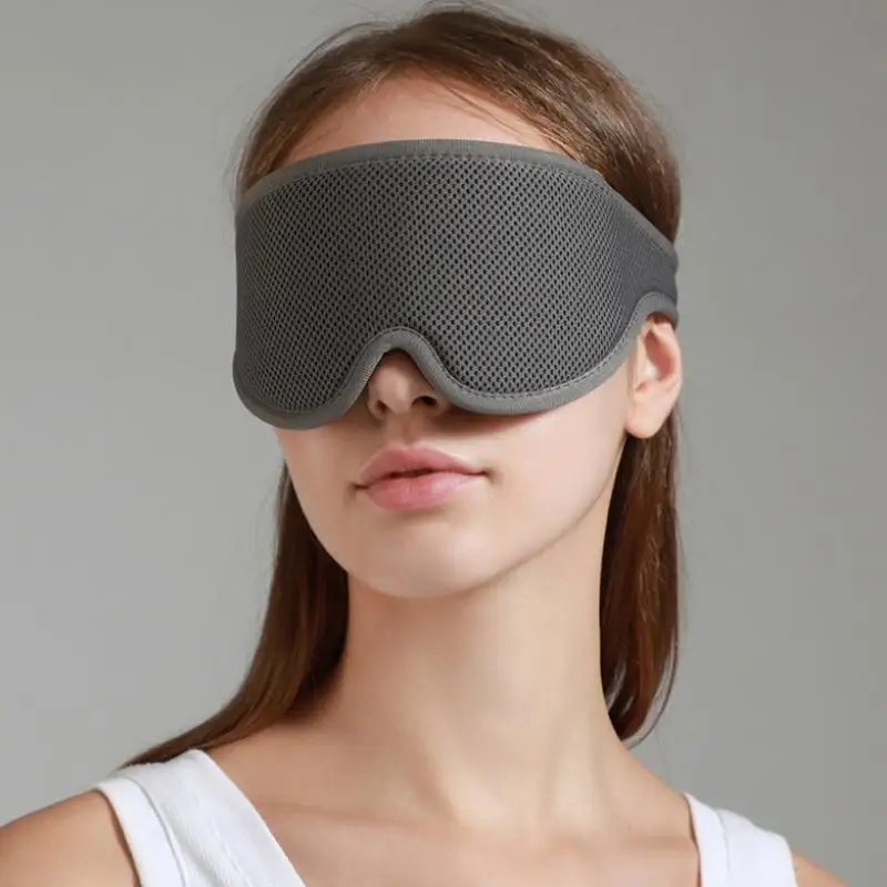 

3D Soft Sleep Mask, 100% Blackout Zero Pressure Adjustable Eye Mask for Women & Men