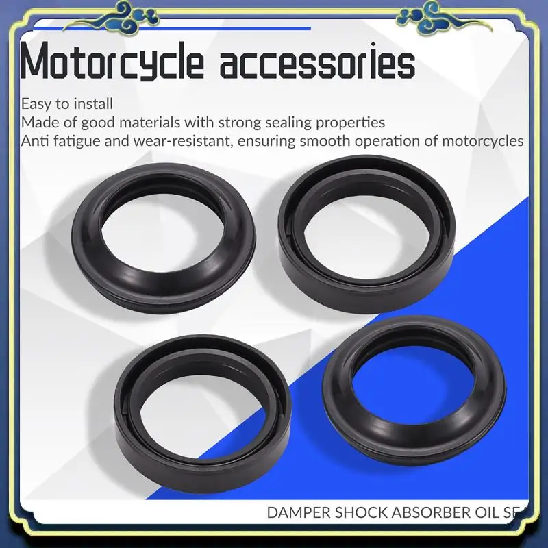 AU16-Motorcycle Front Fork Dust Seal And Oil Seal 37X50X11 For Suzuki RM85 Turbo TU250 GZ250 GS550 VS700 GS750 RM XN 85