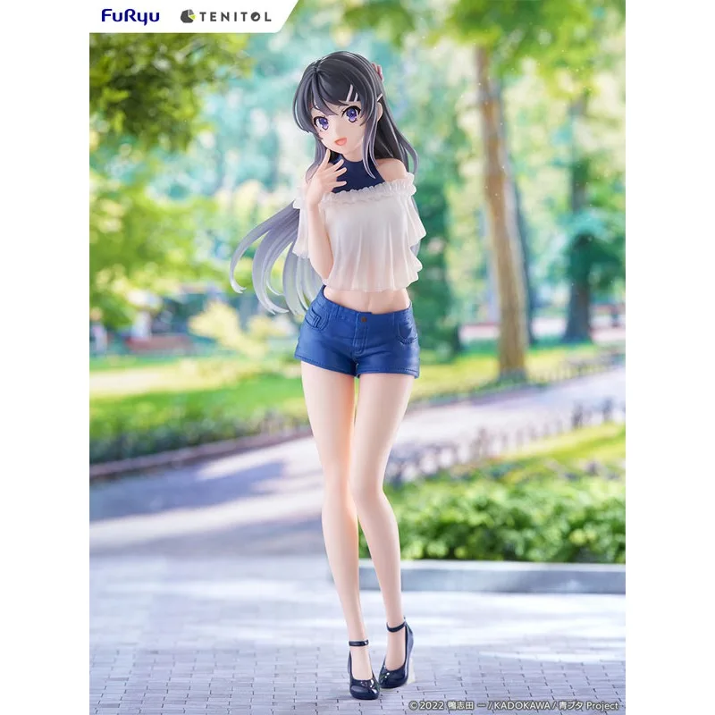 Rascal Does Not Dream of Bunny Girl Senpai FuRyu Sakurajima Mai Original genuine 31cm PVC Action Figure Anime Figure Model