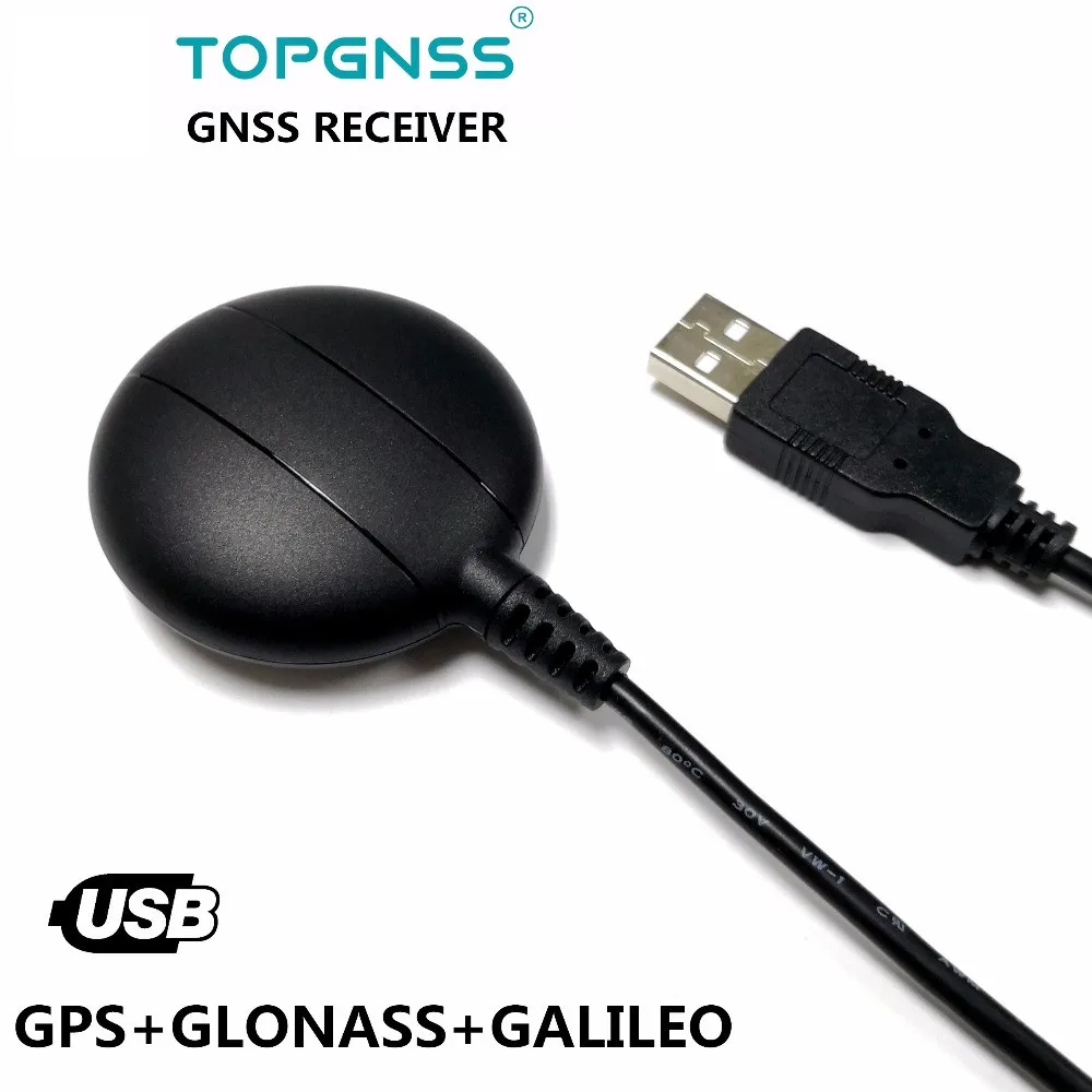 TOPGNSS Industrial application USB GPS GLONASS GALILEO Receiver module antenna GN800 USB GNSS GPS GLONASS GALILEO receiver