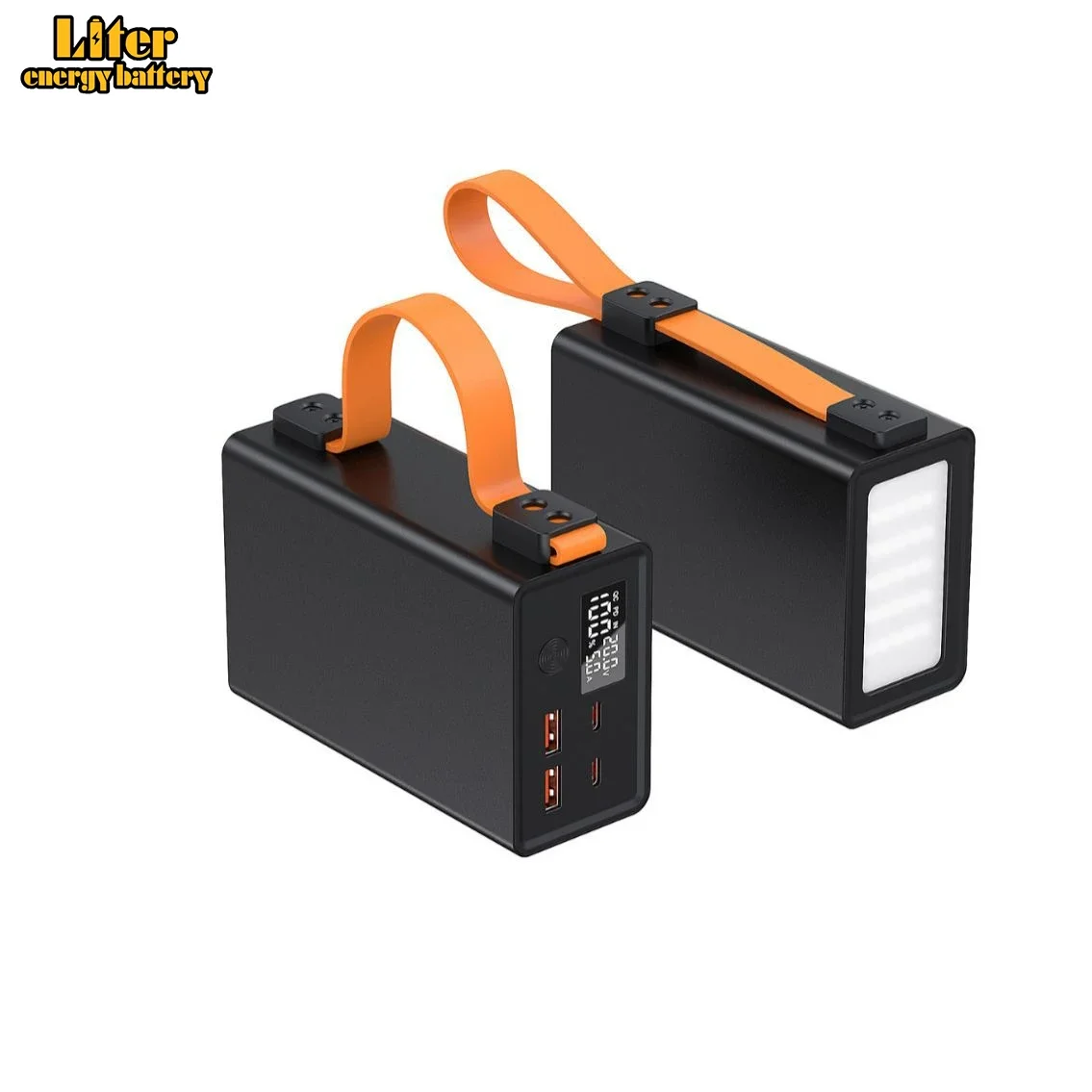 Pd100wラップトップ電源,40000mAh,小型エネルギーストレージ,ハンギングロープ,キャンプ用ライト,屋外