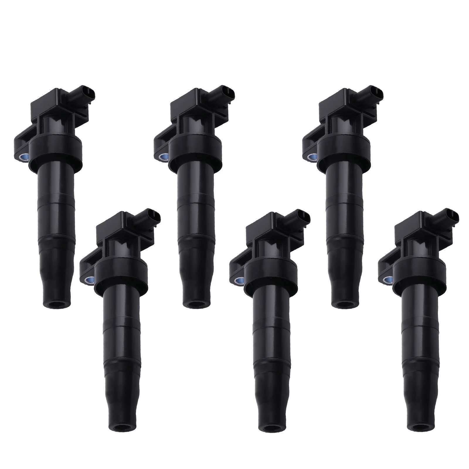 

6x Ignition Coils Set for Kia Amanti Sedona 3.5L 3.8L 2006-2014 C1544 Black