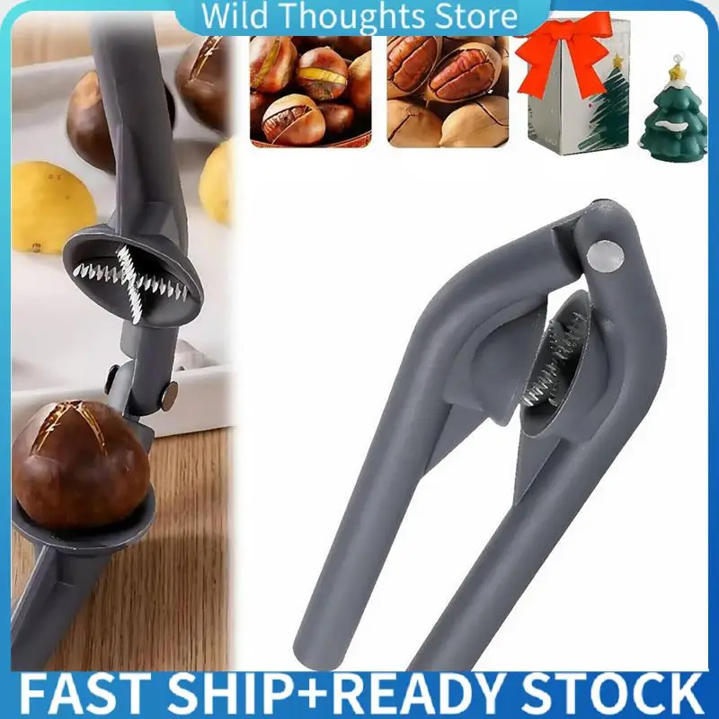 

Chestnut Open Clip,Chestnut Opener,Chestnut Cutter Tool,Portable Nutcracker Chestnut Opener,Kitchen Tool-[Qahk]