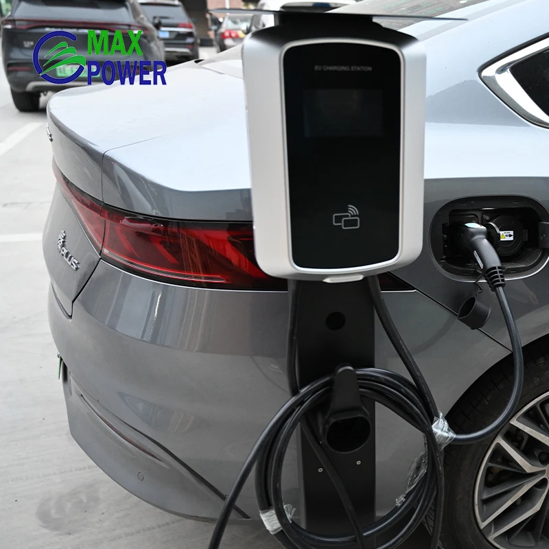 2023NEW Factory Type 2 32a 1Phase Wall-mounted Charging Pile 7.4KW Home Ev Charger Smart Charger Ac Ev Charger APP