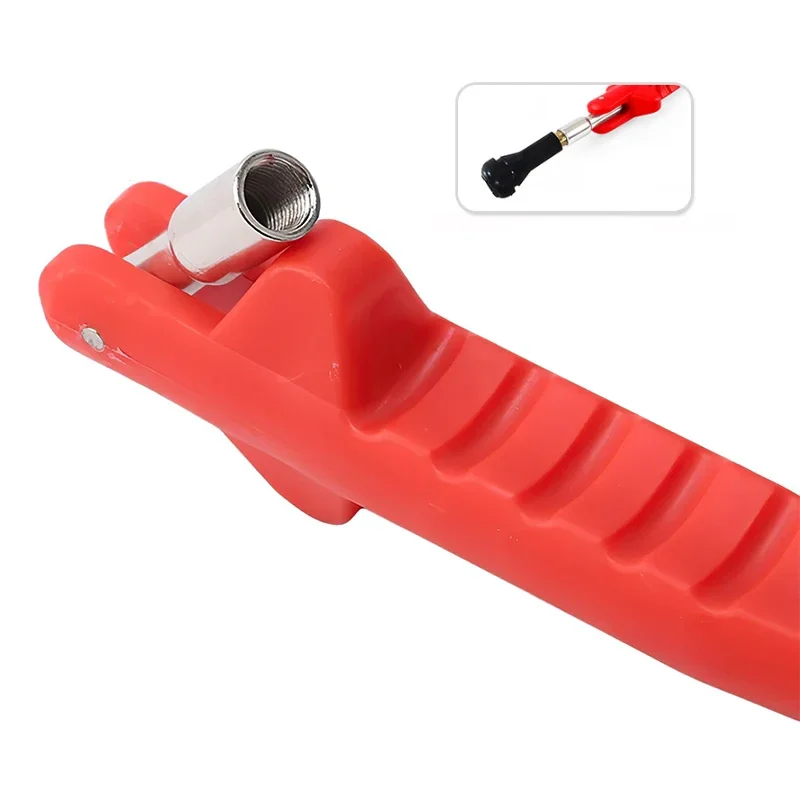 Auto Vacuum Nozzle Installation & Removal Tool Air Nozzle Replacement Puller Wrench Driver Tire Repair Tool Auto Repair Parts