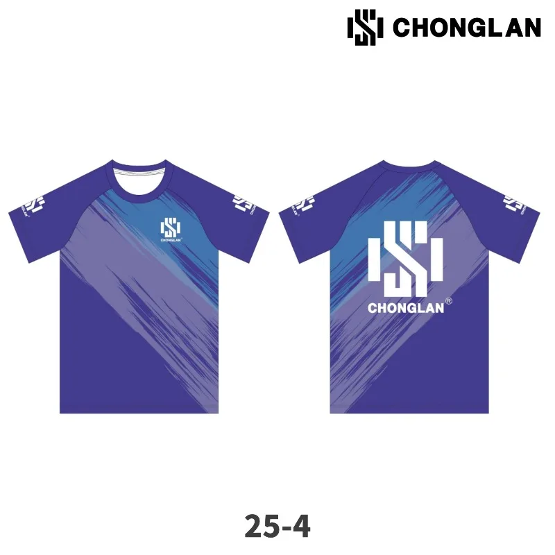 

Chonglan table tennis jersey professional short sleeved high elasticity quick drying breathable women's T-shirt
