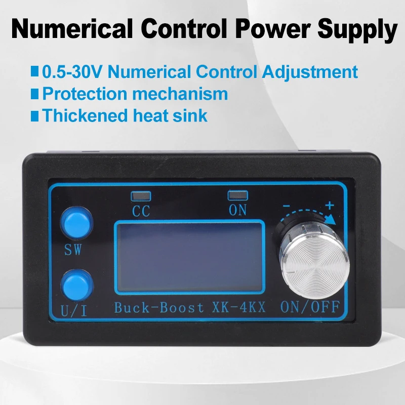 0.5-30V Voltage Regulator 35-50W DC Buck Boost Converter Numerical Control Adjustable Regulated Voltage Laboratory Power Supply