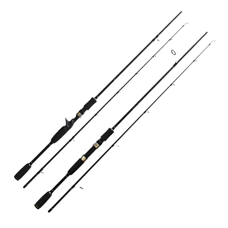 

AI-SHOUYU Carbon Fiber Lure Fishing Rod 1.8m 2.1m 2.4m Spinning Casting Fishing Rod 10-30g Fishing Pole 2 sections Fishing Rod