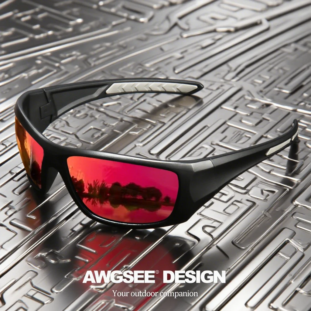 New Polarized Sports Sunglasses for Men Women Youth Baseball Cycling Running Driving Fishing Golf Motorcycle TAC Glasses