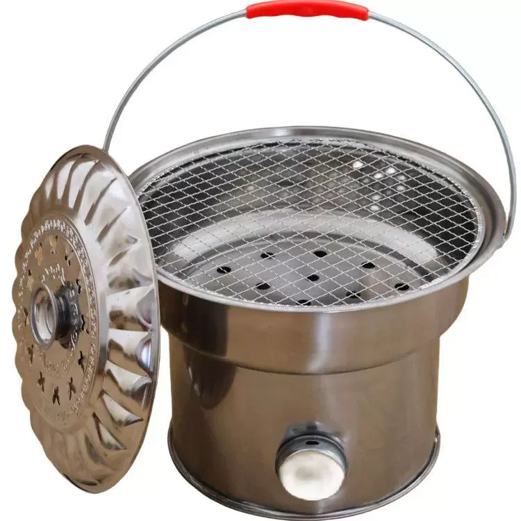 

Thickened Outdoor Portable Handheld Heating Stove