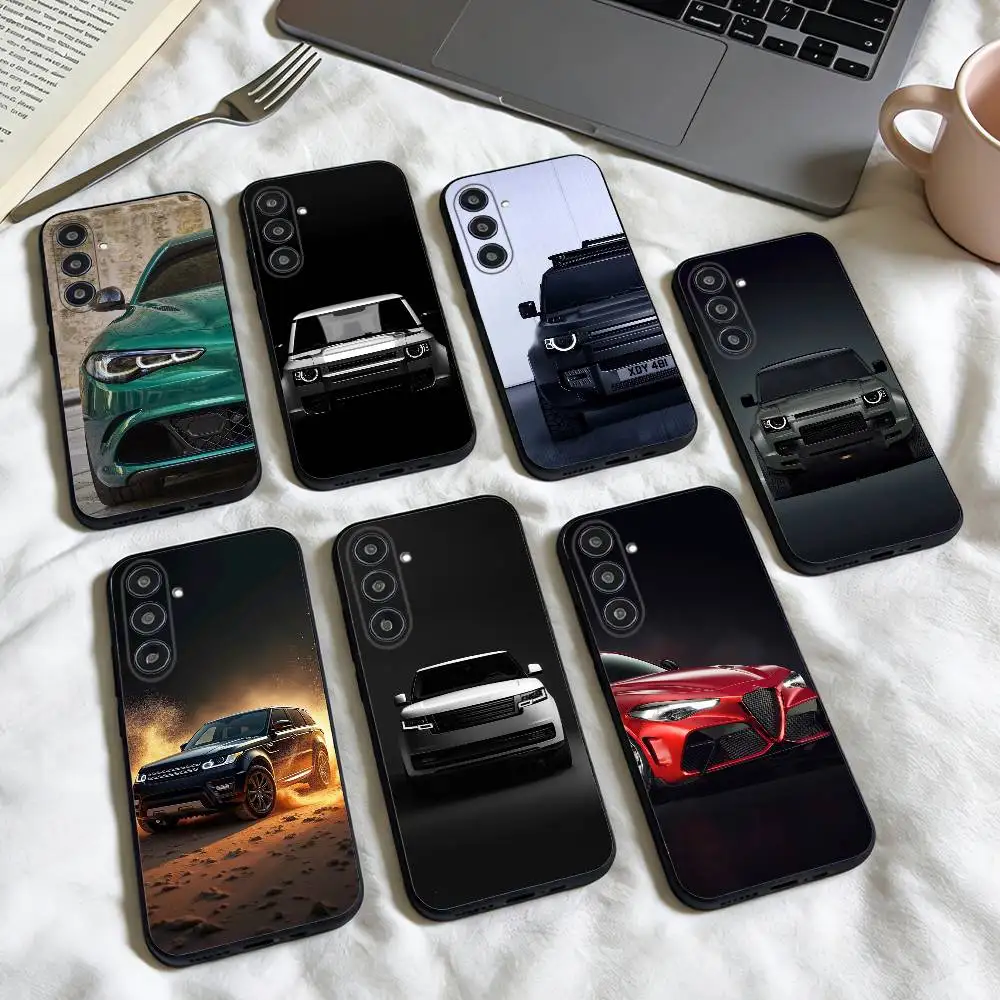 

Cool A-Alfas C-Car R-Romeo phone Case For Samsung Galaxy A73,A72,A71,A70,A53,A52,A51,Others Soft Black Shell
